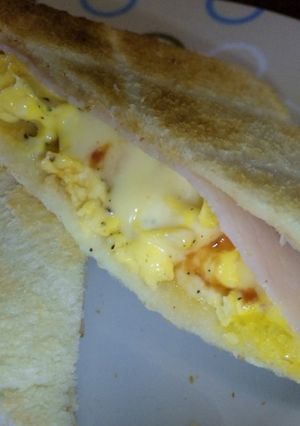 簡単ホットサンド-レシピのメイン写真