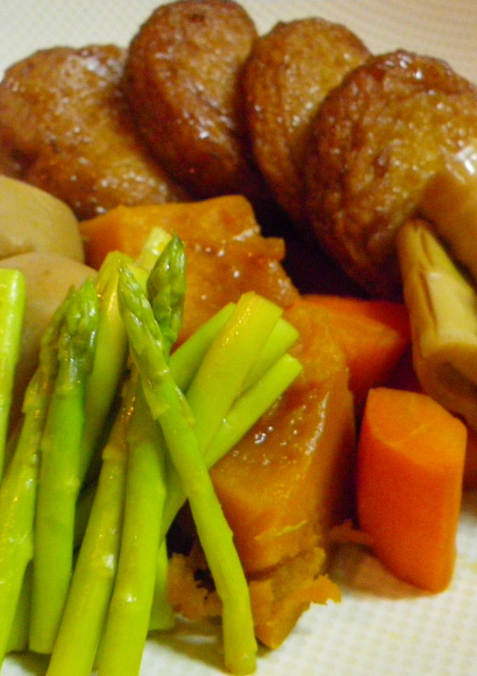 さつま揚げと野菜の煮物-レシピのメイン写真