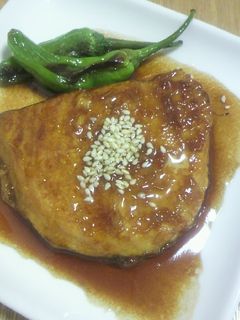 かじきまぐろの照り焼き-レシピのメイン写真