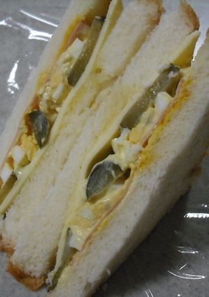 オリーブオイル風味deピクルスサンド!-レシピのメイン写真
