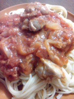 ポイントはツナ缶☆ガッツリ系トマトソース-レシピのメイン写真