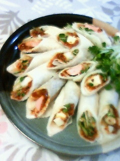 北京ダック風 米粉もちもちクレープロール-レシピのメイン写真