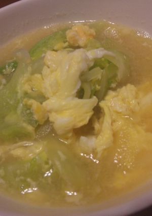 レタスと卵のスープ★ヘルシー美味しい★-レシピのメイン写真