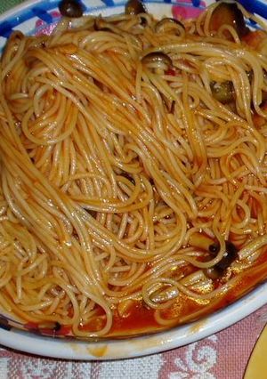 トマト味のパスタ-レシピのメイン写真