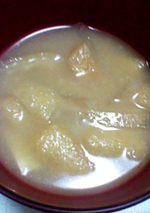 大根と油揚げのみそ汁-レシピのメイン写真