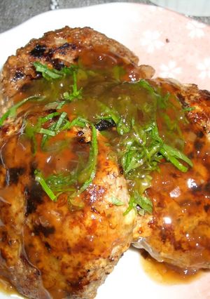 しそ風味の豆腐ハンバーグ-レシピのメイン写真