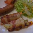 根菜とお芋のベーコン巻き