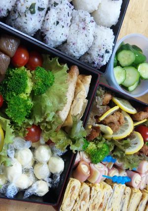 手抜き楽チン!!　運動会のお弁当♪-レシピのメイン写真