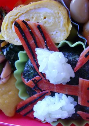 キャラ弁　仮面ライダーオーズ-レシピのメイン写真