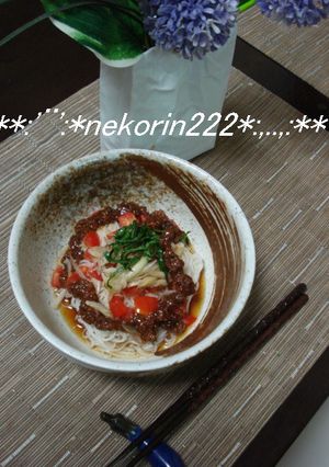ミートソース『？』なおそうめん-レシピのメイン写真