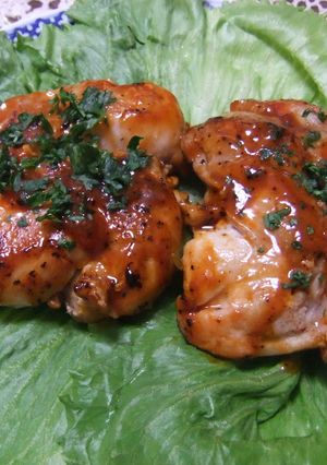 鶏モモ肉のケチャップ焼き♪-レシピのメイン写真