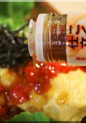 サラダうどんのオムライス　滅茶うま仕立て-レシピのメイン写真