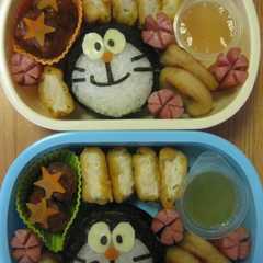 รูปของ ❤キャラ弁❤ドラえもんおにぎり