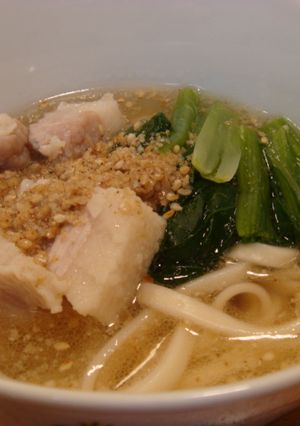 紹興酒を使った塩豚めん-レシピのメイン写真
