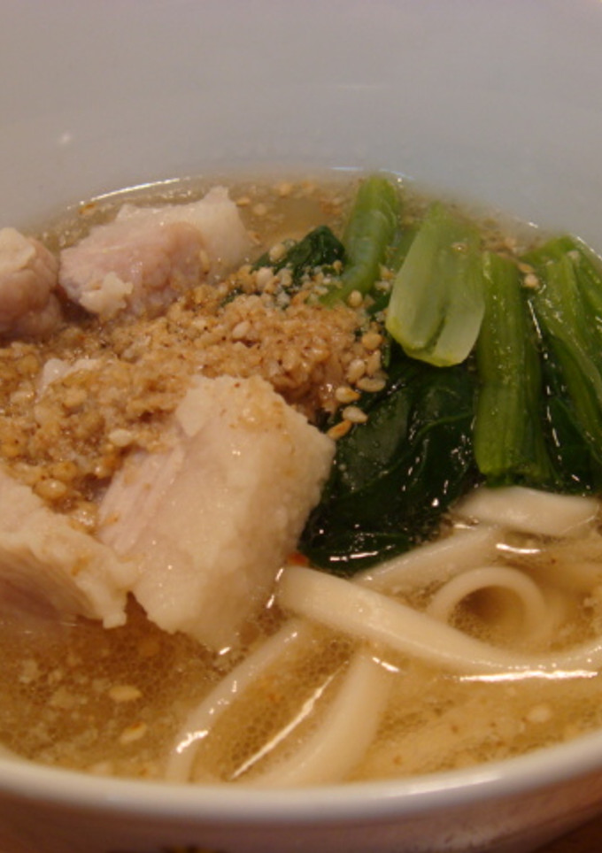 紹興酒を使った塩豚めん-レシピのメイン写真