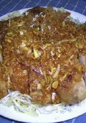 鶏肉ねぎ醤油かけ-レシピのメイン写真