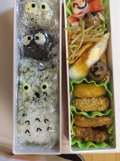 トトロとうずら弁当-レシピのメイン写真