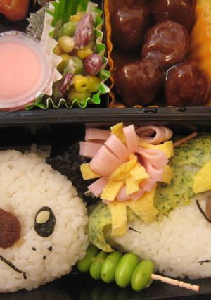 〔キャラ弁〕ポケモンのミジュマル-レシピのメイン写真