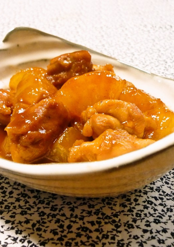 ✿トロトロ大根と鶏肉のこってり炒め煮✿-レシピのメイン写真
