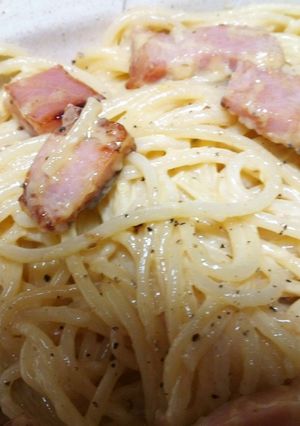美味しい！スパゲティ・カルボナーラ-レシピのメイン写真