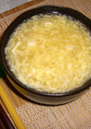 豆腐と卵のスープ-レシピのメイン写真