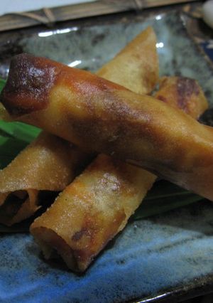 簡単！肉味噌春巻き-レシピのメイン写真
