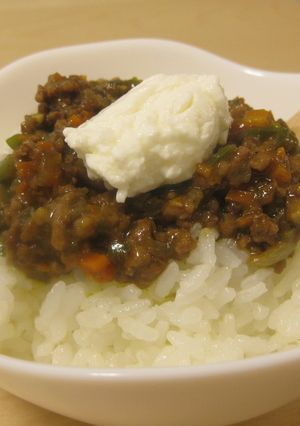 カレー丼with水切りヨーグルト-レシピのメイン写真