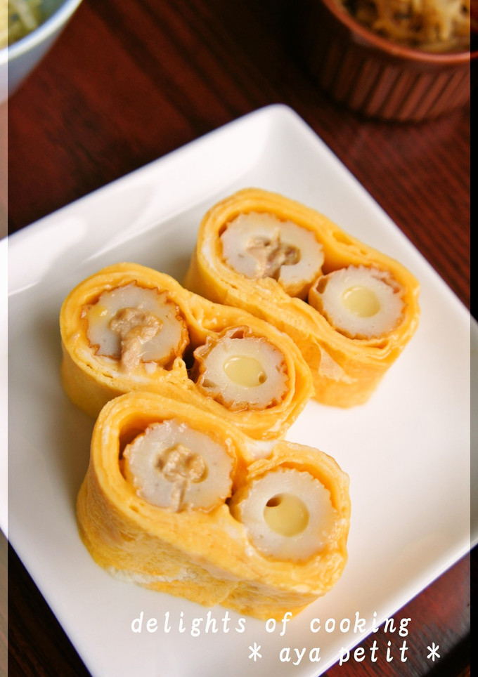 ☆よくばりちくわの厚焼き卵☆-レシピのメイン写真