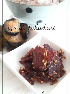 ご飯のお供♪生姜の佃煮-レシピのメイン写真