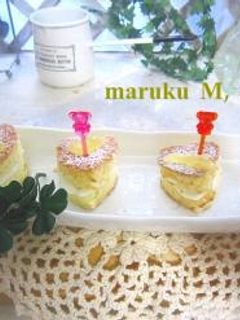 スポンジとヨーグルトの簡単デザート!-レシピのメイン写真