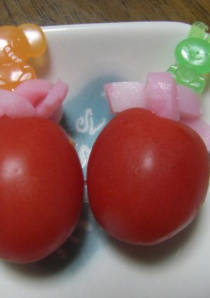 色どり可愛いプチトマト＊お弁当-レシピのメイン写真