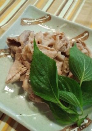 ☆こく仕立て青じそドレで豚焼肉☆-レシピのメイン写真