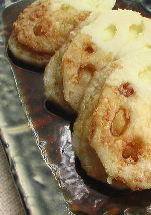 シャキシャキれんこんのわさびチーズサンド-レシピのメイン写真