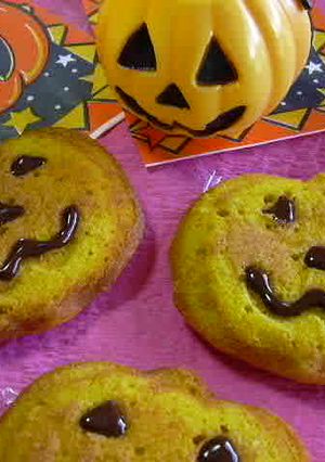 ハッピーハロウィン！かぼちゃのケーキ-レシピのメイン写真