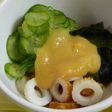 ちくわときゅうりの辛子酢味噌和え