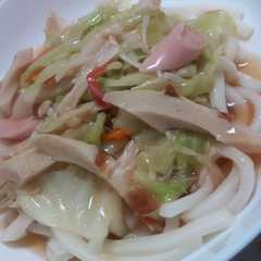 รูปของ シーフード？あんかけうどん