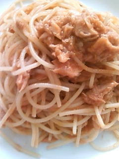 ちょー簡単*ツナのトマト系パスタ⌒★+゜-レシピのメイン写真
