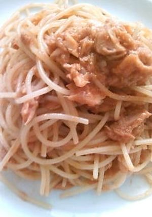 ちょー簡単＊ツナのトマト系パスタ⌒★+゜-レシピのメイン写真