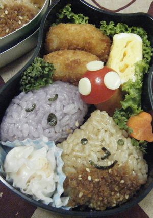 秋の味覚（？）弁当-レシピのメイン写真