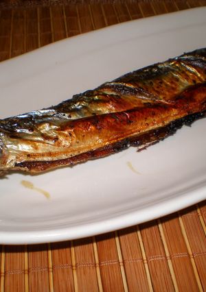 秋刀魚のワタの苦手な人の秋刀魚の塩焼き-レシピのメイン写真