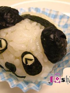 キャラ弁 俵パンダ おにぎり お弁当♪-レシピのメイン写真