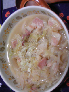 たっぷりキャベツの食べるスープ♪-レシピのメイン写真