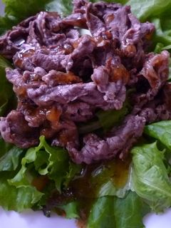 ヘルシー贅沢サラダ♪牛肉バージョン-レシピのメイン写真