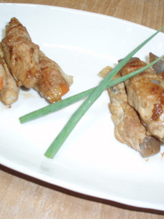 こんにゃくの肉巻き☆しょうが味-レシピのメイン写真