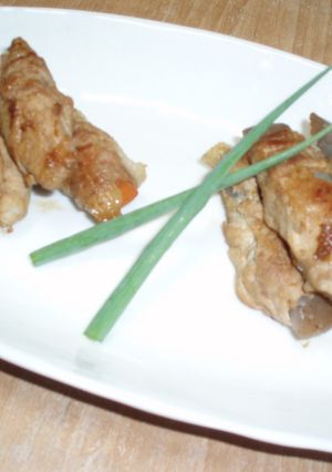 こんにゃくの肉巻き☆しょうが味-レシピのメイン写真