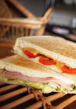 誰でもできる☆ホットサンド(^^)-レシピのメイン写真