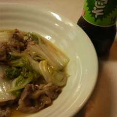 รูปของ 白菜と豚肉のさっぱりとろとろ炒め
