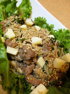牛肉のきのこあんかけ風-レシピのメイン写真