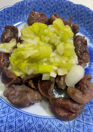砂肝のネギ塩だれ(お弁当)-レシピのメイン写真