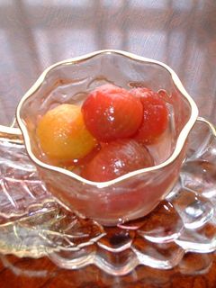 【農家のレシピ】トマトのコンポート-レシピのメイン写真